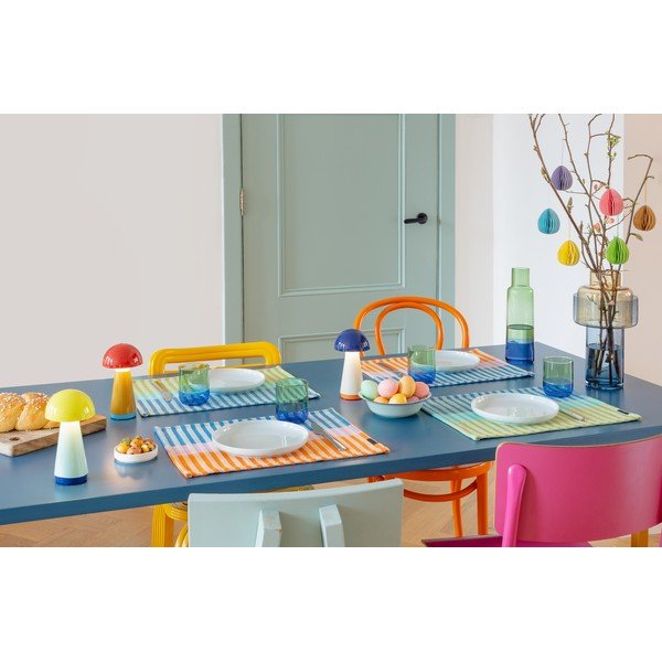 Lampada da tavolo a LED dimmerabile giallo-blu (altezza 18 cm) Bobbi - Remember-image-4