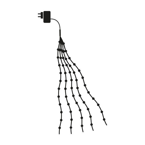 Catena luminosa 200 lampadine  lunghezza 500 cm Knirke - Sirius-image-3