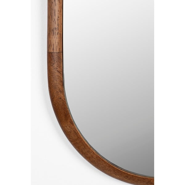 Specchio da parete con cornice in legno 26x120 cm Nyko - White Label-image-4