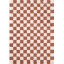 Tappeto crema/terracotta 120x170 cm Grida - ESTE