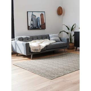 Tappeto grigio/color crema 200x280 cm Perles Howlite – Elle Decoration