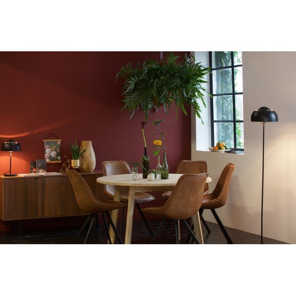 Tavolo da pranzo in legno di quercia, Ø 120 cm Disc - WOOOD-image-1