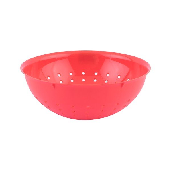 Červený plastový cedník Tantitoni Candy, ⌀ 20 cm