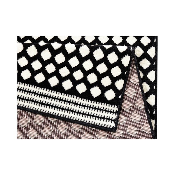 Tappeto bianco e nero , 70 x 140 cm Spot - Zala Living-image-2