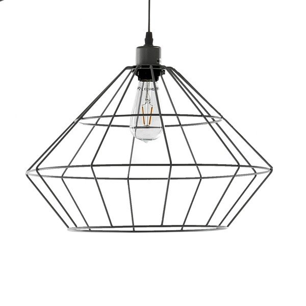 Lampada da terra nera Diamond - Tomasucci-image-2