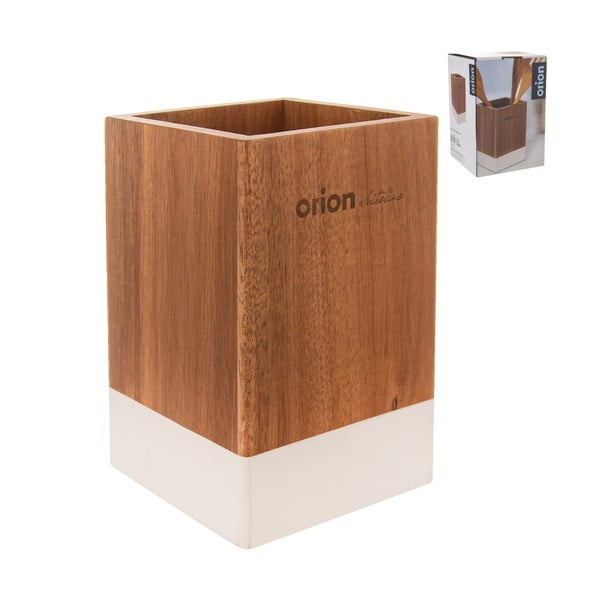 Supporto in legno per utensili da cucina Whiteline - Orion-image-2