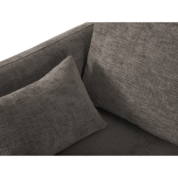 Divano angolare grigio (angolo sinistro) Matera - Cosmopolitan Design-image-1