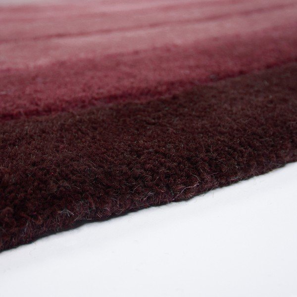 Tappeto viola in lana tessuto a mano 200x290 cm Puddle Ombre  – Flair Rugs-image-3