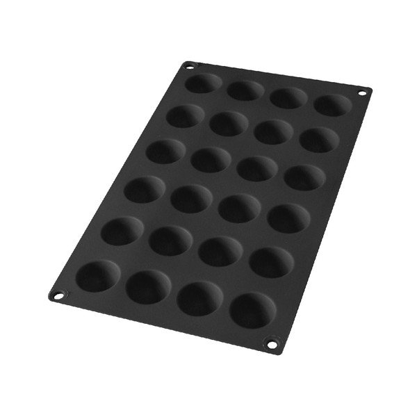 Stampo in silicone nero per 24 mini dessert - Lékué