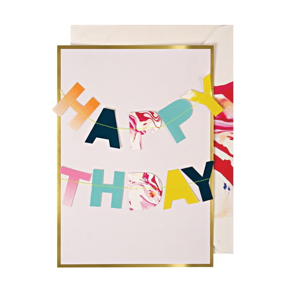 Desideri Marble Birthday - Meri Meri-image-2