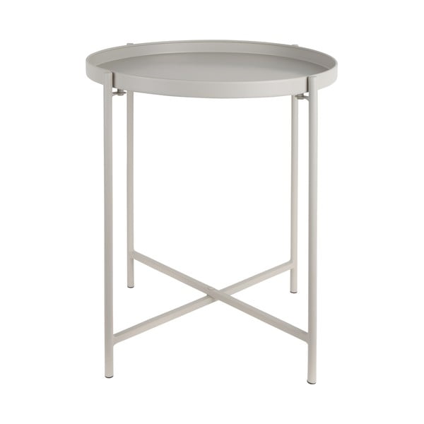 Tavolino rotondo in metallo ø 40 cm Meseta  – Leitmotiv-image-3