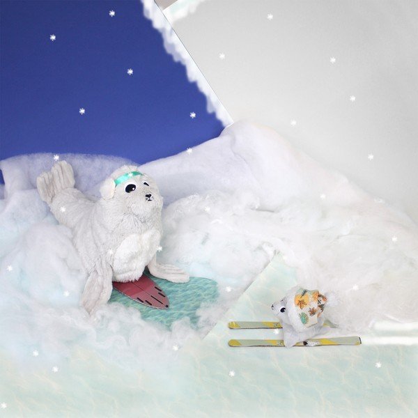 Set di peluche 2 pz Ptipotos Ploufou – Les Deglingos-image-1