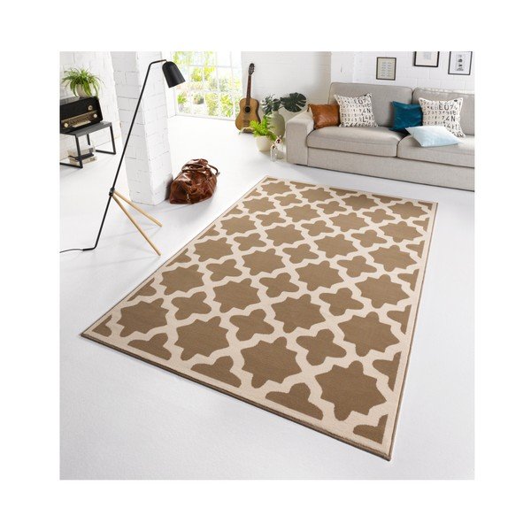 Tappeto marrone e beige , 70 x 140 cm Noble - Zala Living-image-3