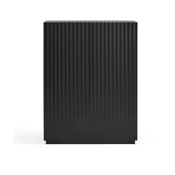 Cassettiera nera , larghezza 92 cm Doric - Teulat