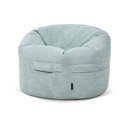 Pouf a sacco per bambini color menta con rivestimento in velluto a coste Roll 80 – SLOWDOWN