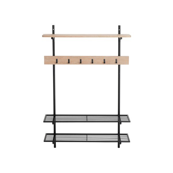 Set di mobili da ingresso beige in metallo 100x150x25 cm Gilda – Ellos Home-image-2