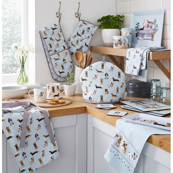 Set di 4 sottobicchieri Curious Dogs - Cooksmart ®-image-3