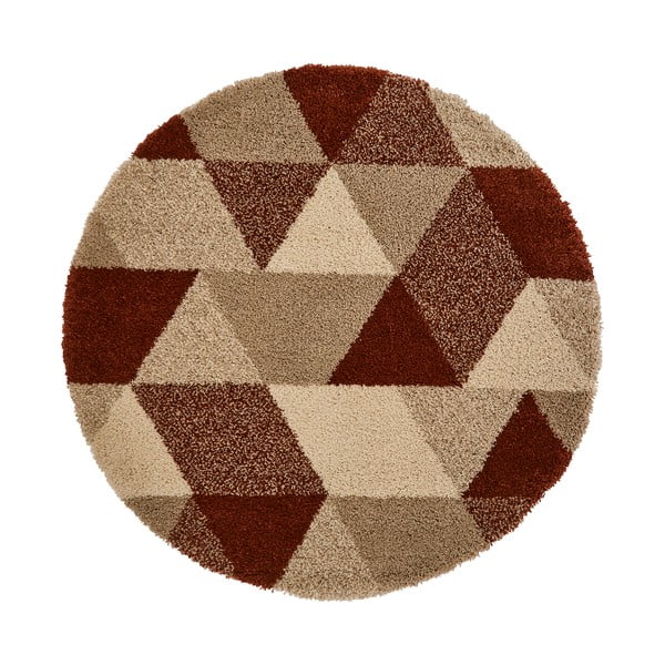 Tappeto Triangolo scuro, ø 160 cm Royal Nomadic - Think Rugs