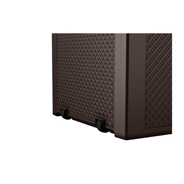 Scatola portaoggetti da giardino marrone scuro Emily - Keter-image-4