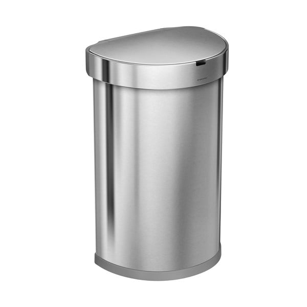 Portarifiuti touchless in acciaio inox da 45 l - simplehuman