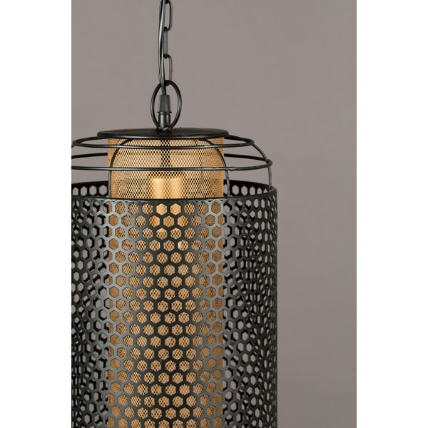 Lampada a sospensione nera con paralume in metallo ø 25,5 cm Archer - Dutchbone-image-4