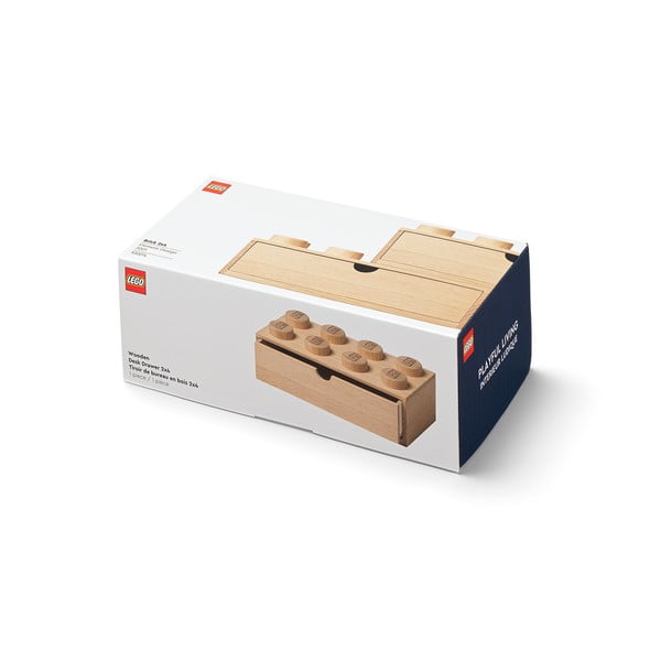 Contenitore per bambini in legno di quercia Wood - LEGO®-image-3