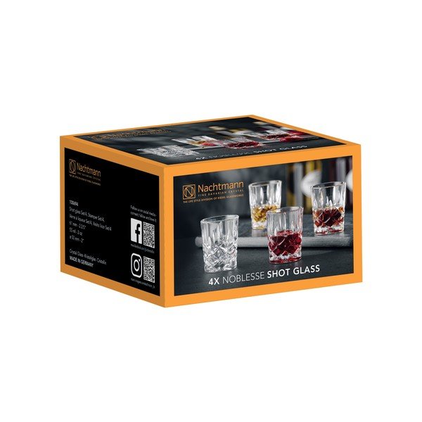 Set di 4 bicchieri di cristallo, 55 ml Noblesse - Nachtmann-image-1