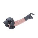 Paraspifferi per porta rosa/grigio 17x76 cm Sausage Dog – Rex London