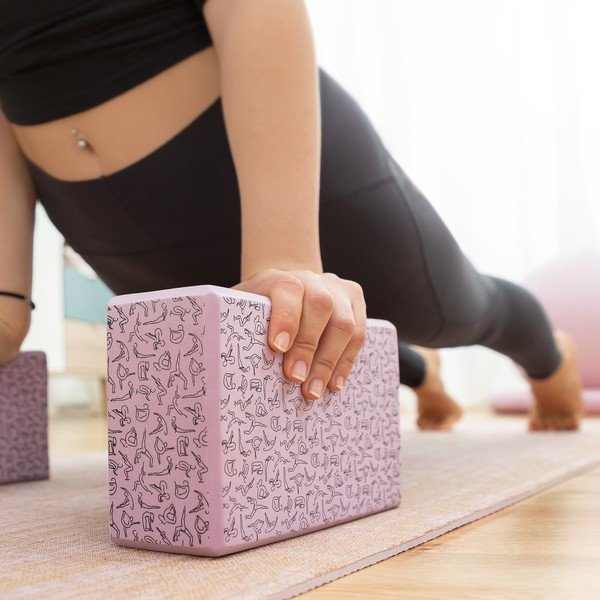 Blocco yoga rosa Brigha - InnovaGoods-image-2