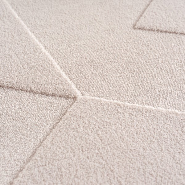 Tappeto color crema lavabile 120x170 cm Pompei 1613 – Ayyildiz Carpets-image-2