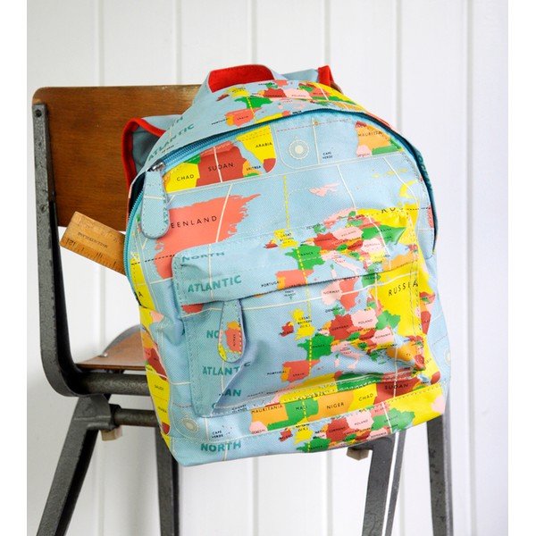 Zaino per bambini World Map - Rex London-image-1