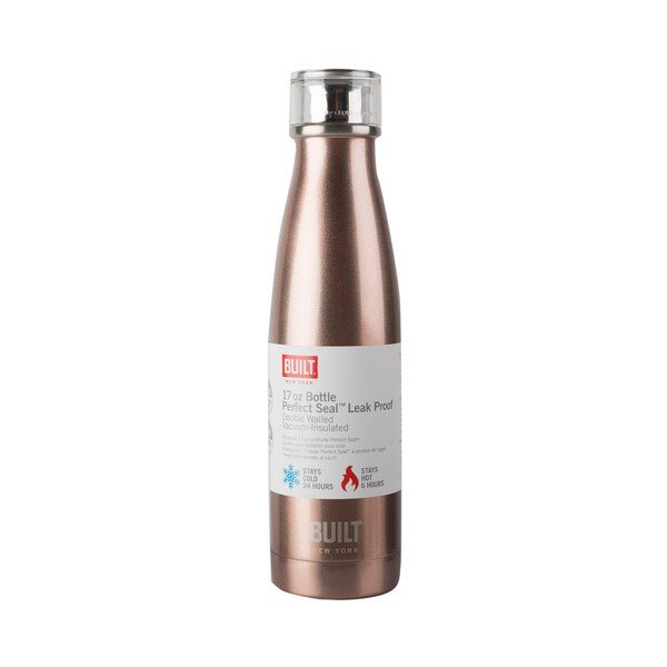 Bottiglia termica in acciaio inox Bulit rosa, 483 ml - Creative Tops-image-1