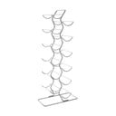 Portabottiglie in metallo argentato 12 bottiglie Jaxen - Premier Housewares