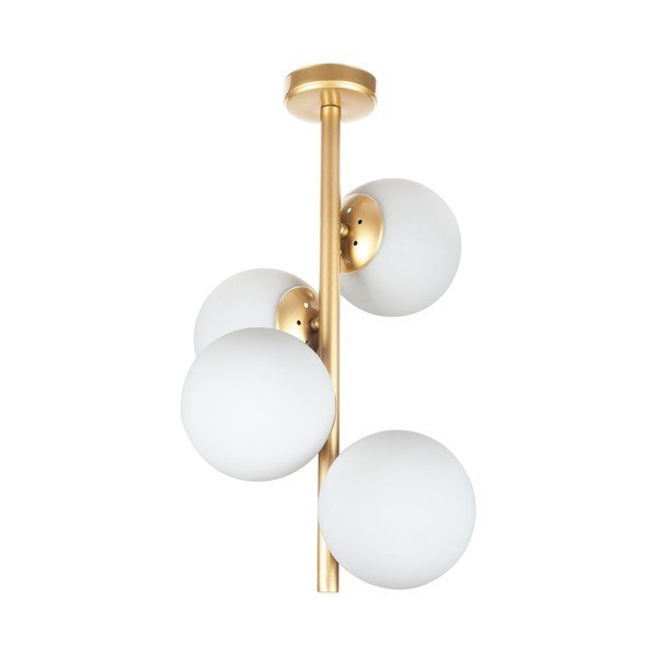 Lampada a sospensione di colore oro , altezza 53 cm Owl - Squid Lighting-image-2