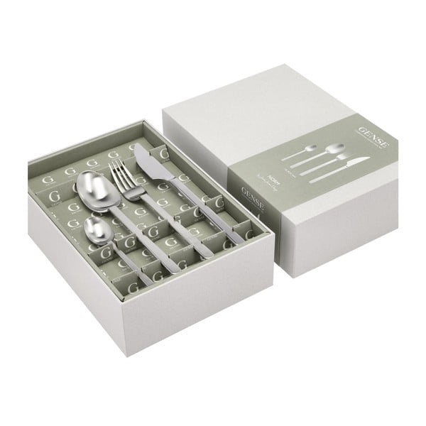 Posate argentate in acciaio inox 16 pz Norm – Gense-image-3