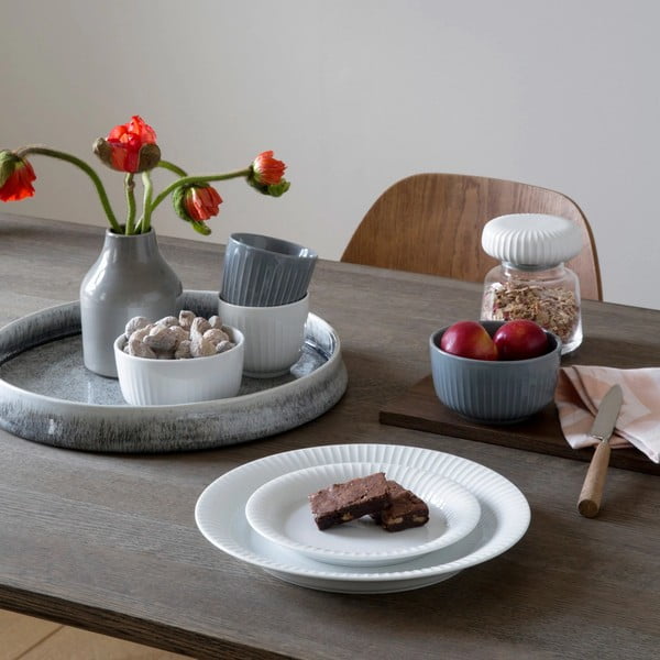 Piatto Hammershoi in porcellana bianca, ⌀ 27 cm Hammershøi - Kähler Design-image-1