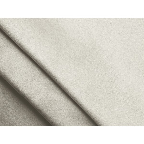 Divano bianco con rivestimento in velluto 212 cm Moana – Makamii-image-4