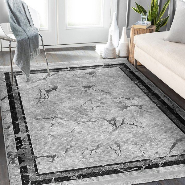 Tappeto grigio 80x200 cm - Mila Home-image-1