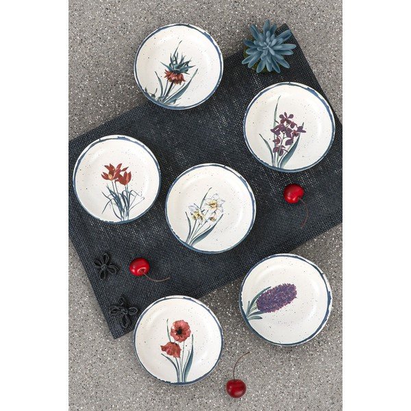 Set di 6 piatti da dessert in ceramica, ø 13 cm - My Ceramic-image-1