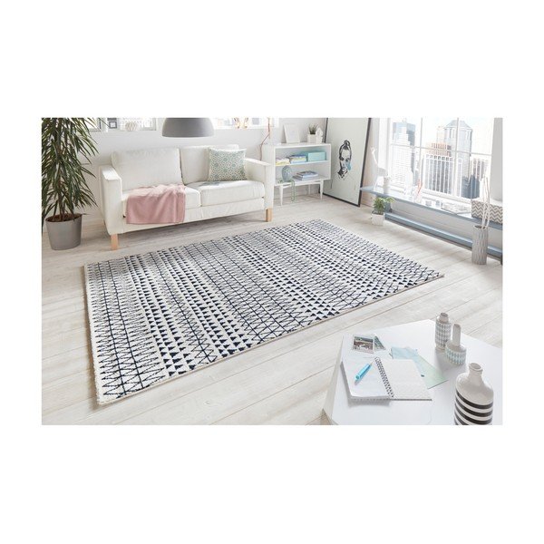 Tappeto crema e nero Madison, 160 x 230 cm - Mint Rugs-image-3