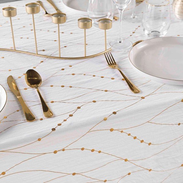 Tovaglia in microfibra 140x240 cm Firmament – douceur d'intérieur-image-1