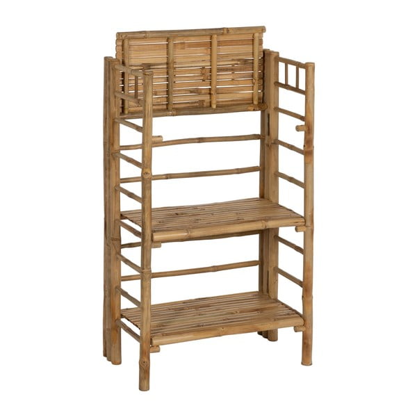 Scaffale di colore naturale in bambù 61x104x34 cm Manali – Ixia-image-2