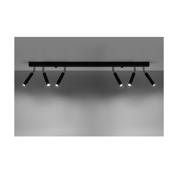Apparecchio da soffitto nero Sei Tiden - Sollux-image-1