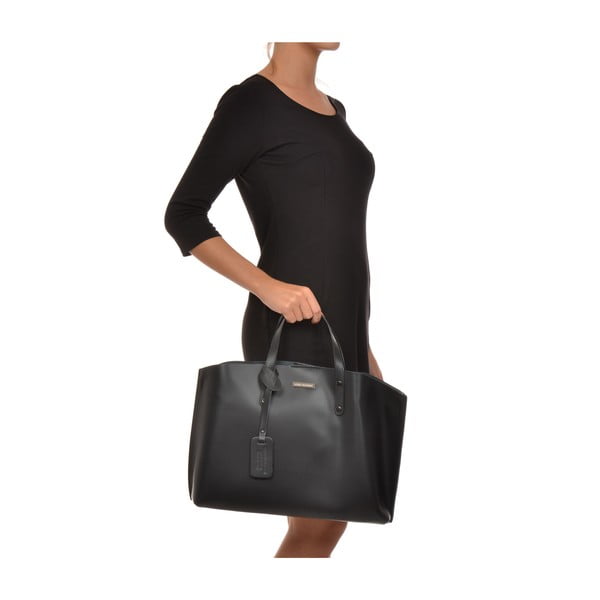 Borsa in pelle nera Cristine - Luisa Vannini-image-4