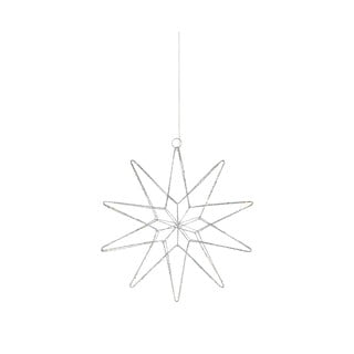 Decorazione luminosa con motivo natalizio in argento ø 31 cm Gleam - Markslöjd