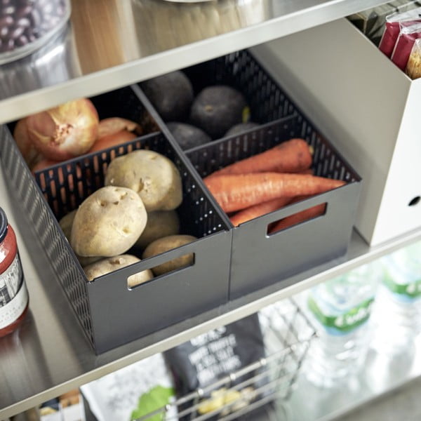 Cesto portaoggetti in plastica Tower - YAMAZAKI-image-4