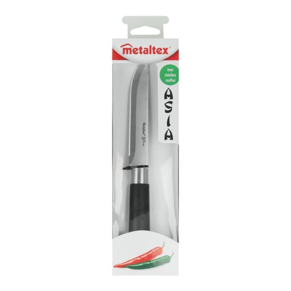 Coltello in acciaio inox, lunghezza 24 cm Asia - Metaltex-image-2