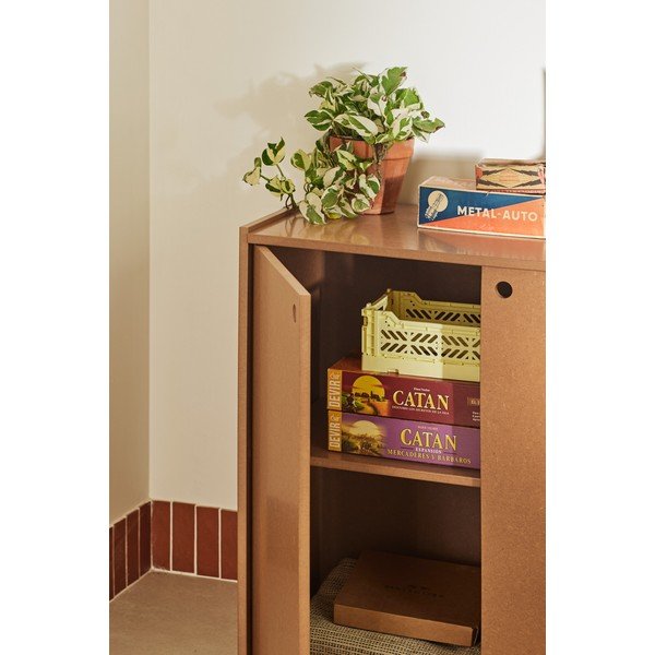 Credenza di colore naturale 197x80x40 cm Wally – Teulat-image-4