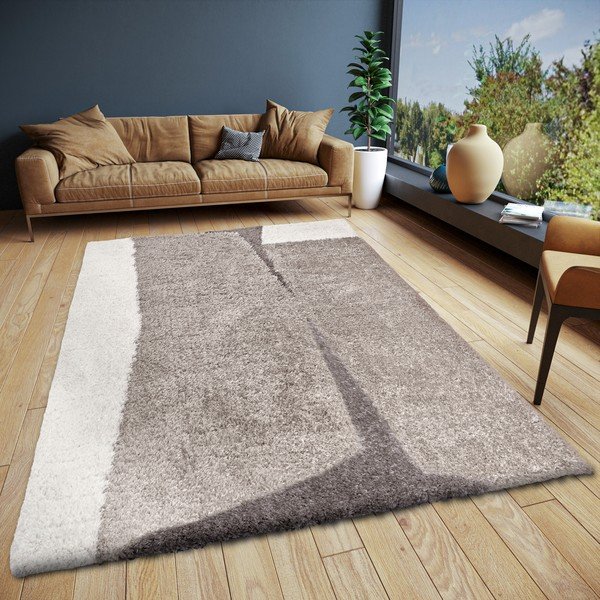 Tappeto beige 120x170 cm - Elle Decoration-image-1