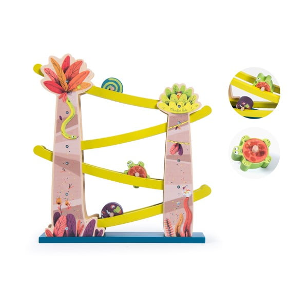 Cascata di legno per bambini con animali - Moulin Roty